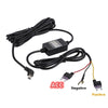 H516 Recording Step-down Line Shrinkage Video Car Charger Line Parking Monitoring Three-Core Power Cord, Model: With Fuse(Mini Straight)