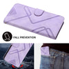 For Xiaomi Redmi K70 Line Pattern Skin Feel Leather Phone Case(Light Purple)