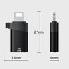 ADS-616A PD 30W 8 Pin Male to USB-C/Type-C Female Adapter(Silver)