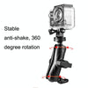 BSDDP RH-F0201 Motorcycle Action Camera Mount Holder(Mirror Base)