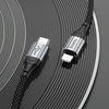 hoco X102 USB-C / Type-C to 8 Pin Fresh PD Charging Data Cable, Length:1m(Black)