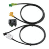 Car AUX USB Switch Holder + Cable Wiring Harness for Volkswagen Magotan / Touran / Polo / Touran RCD510/310+/300+