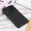 For Huawei P30 Lite Litchi Texture Sliding Camshield TPU Phone Case(Black)