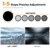 K&F CONCEPT KF01.1816 Nano Series Multifunctional 82mm HD Waterproof Scratch-Resistant Black Soft Mist 1/4&ND2~ND32 Lens Filter