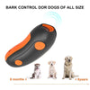 Ultrasonic Anti Barking Dog Trainer Device - Orange - Rechargeable