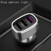 Three USB Ports Car Fast Charging Charger For Huawei/For OPPO/VIVO/OnePlus And Other Flash Charging, Model: GT780 Black
