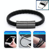 XJ-28 3A USB to 8 Pin Creative Bracelet Data Cable, Cable Length: 22.5cm(Brown)