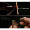 Men Pin Buckle Leather Belt Pure Leather Pants Belt, Belt Length:110cm( brown)