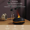 SD13 200ML Car USB Flame Aromatherapy Diffuser Home LED Night Light Silent Mist Humidifier(White)