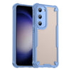 For Samsung Galaxy S23+ 5G Armor Glaze PC Hybrid TPU Phone Case(Blue)