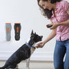 Ultrasonic Anti Barking Device with LED & Laser | Black+Orange