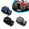 2 PCS SD-1012 Car Multifunctional Drink Holder Garbage Box(Blue)