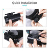 Sunnylife Battery Clip Holder Cable Management Winder Protective Case for DJI FPV Goggles V2(Black)
