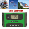 30A 12V/24V Solar Charge And Discharge Controller Dual USB Port LCD Solar Cells Panel Charge Regulator
