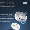 Motorized Men Mini Travel Portable Beard Razor Washable(Black)