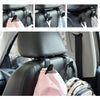 Car Hidden Multi-function Seat Back Seat Small Hook(Brown)