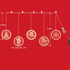 LED String Lights Christmas Decoration Lights Holiday Decoration Curtains USB Lights, Style: USB