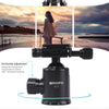 TRIOPO 652 Horizontal Arm Tripod Mount Quick Release Center Column Boom Bracket with Tripod Ball-Head