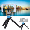 PULUZ Pocket Mini Tripod Mount with 360 Degree Ball Head for Smartphones, GoPro, DSLR Cameras(Blue)