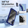 For Samsung Galaxy A36 5G TPU + PC Lens Protection Phone Case(Blue)
