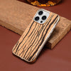 For iPhone 14 Pro Max Denior A18 WoodenPaint MagSafe Phone Case(Tree Pattern)