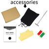 PURM Kalimba Thumbs Piano Beginner Piano Portable Musical Instrument, Color: 17 Tone Mahogany