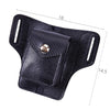 Y-17 3 In 1 Lighter Phone Cigarette Box Storage Waist Bags(Lizard Pattern Blue)