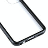 For Samsung Galaxy S22 5G HD Magnetic Metal Tempered Glass Phone Case(Black)