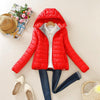 Warm Winter Parka Jacket Ladies Women Slim Short Coat, Size:XXL(Black)