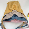 MZ9853 Baby Cartoon Animal Ears Shape Skullcap Cotton Keep Warm and Windproof Hat, Size: Suitable for 0-12 Months, Style:Antlers(Blue)