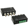 4CH Passive Video Balun BNC to RJ45 Cat5/6 300m CCTV