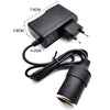 2PCS 220V To 12V Power Converter Car Power Adapter UK Plug