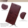 For Xiaomi Redmi 10 Rose Embossed Horizontal Flip PU Leather Case with Holder & Card Slots & Wallet(Brown)