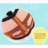 Bulldog Muzzle, Breathable Mesh, Tongue Out, Orange, Size L