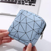 XH8214 Portable Sanitary Napkin Storage Bag Large Capacity Waterproof Coin Bag(Sky Blue)
