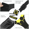 Soccer Kick Trainer Solo Football Training Aid with Adjustable Belt Training Juggle Band(Hexagonal)
