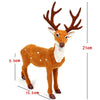 Christmas Simulation Deer Christmas Decoration, Size: 21*15.5*5.5cm