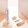 4 In 1 Retractable Metal Makeup Brush(Rose Gold)
