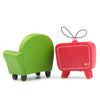 TV Resin Decorative Ornaments Micro-landscape Landscaping Flower Props Shooting Props