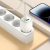 hoco N41 Almighty PD20W Type-C + QC3.0 USB Charger, EU Plug(White)