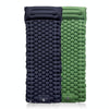 TPU Inflatable Sleeping Pad Camps Outdoor Waterproof Single Travel Cushion(Navy)