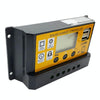 10A 12V/24V Simple Solar Controller Light Time Control Solar Panel Regulator Controller With USB