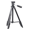YUNTENG VCT-680RM 4-Section Folding Legs Aluminum Alloy Tripod Mount with Three-Dimensional Tripod Head for DSLR & Digital Camera, Adjustable Height: 46-138cm (Black)