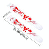 Halloween Party Decoration Blood Print Masquerade Props Horror Costume Cosplay Props, Style: Bloodstained Socks(Average)