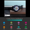 SKMEI 1478 Multifunction Children Digital Watch 50m Waterproof Sports Watch(Black)