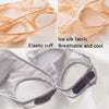 Thin Ice Silk Shallow Heels Invisible Socks Silicone Anti-Slip Palm Socks, Size: One Size(White)