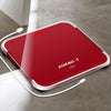 AOHANG7 USB Weight Scale With LED Hidden Screen Tempered Glass Body Scale(Bright Black)