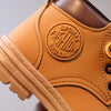 Children Martin Boots Leather Kids Shoes Boys Girls Casual Short Boots, Size: 25(Yellow)