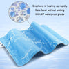Constant Temperature Physiotherapy Graphene Electric Blanket, Color: Blue
