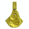 Yellow Pet Carrier Bag for Small Dogs & Cats (Up to 12kg)